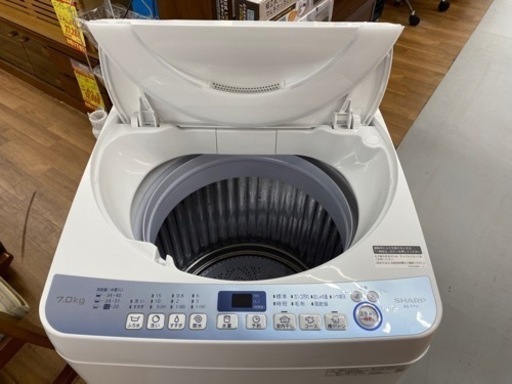 I649 ? SHARP 洗濯機 （7.0㎏）★ 2019年製 ⭐動作確認済⭐クリーニング済