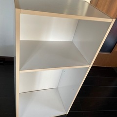 カラーボックス　白