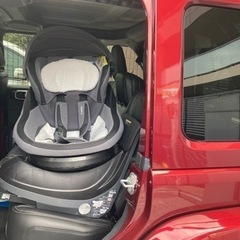 コンビチャイルドシート　ISOFIX 