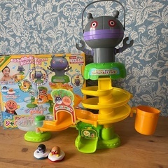 アガツマ アンパンマンとだだんだん ジャバジャバおふろスライダー