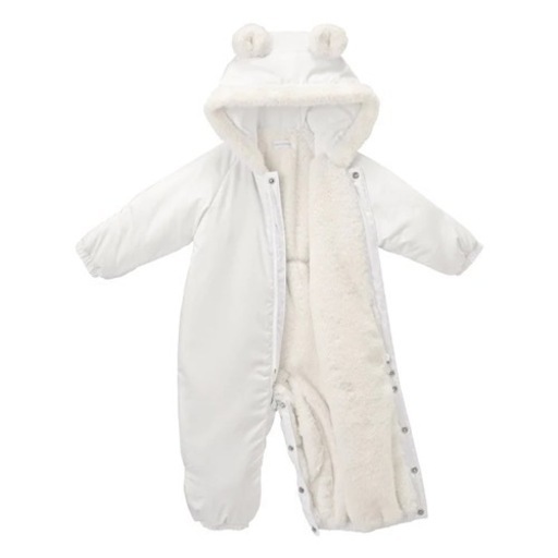 ミキハウス ベビー 防寒ツーウェイオール みみ付