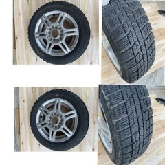 スタッドレスタイヤ4本  アルミマルチの画像