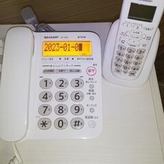 シャープ コードレス電話