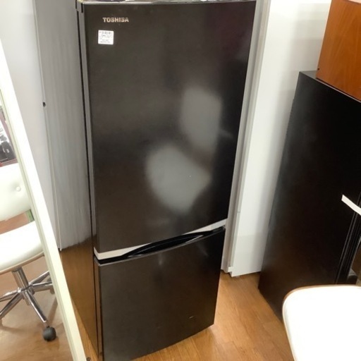 2ドア冷蔵庫　TOSHIBA GR-R15BS 2020年製　153L