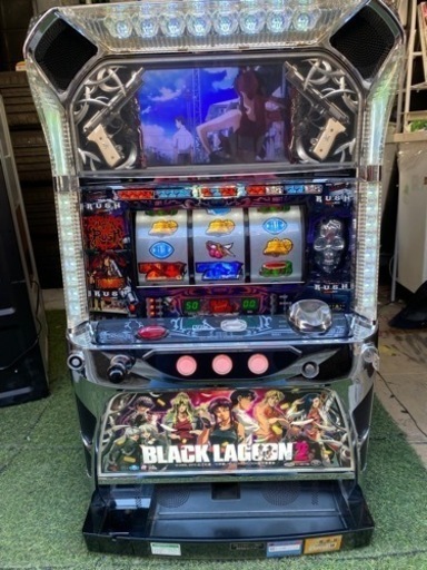 ブラックラグーン2 CC ◆不要機付◆ スロット 家スロ パチスロ実機 実機 株式会社スパイキー