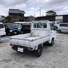 総額9.9万円★車検R6年12月★エアコン付軽トラ★ETC★スバル サンバートラック TB(TT1) 20.1万キロ 平成19年式 ホワイトの画像