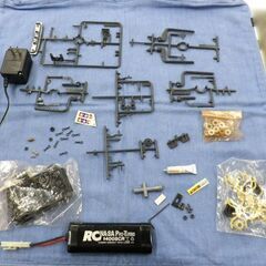 ジャンク 組立済み タミヤ 1/10 電動RC 4WDレーシングカー メルセデス