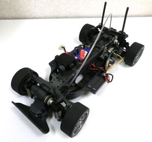 ジャンク 組立済み タミヤ 1/10 電動RC 4WDレーシングカー メルセデス CLK-GTR TAMIYA 58214 TA03R