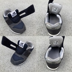 【美品】ニューバランス　996　ベビー　キッズ　13.5cm ブラック 黒の画像