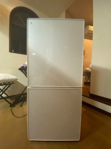 【美品】ユーイング UR-FG110J(W) 冷蔵庫 110L 2ドア ホワイト 一人暮らし 単身 シンプル家電