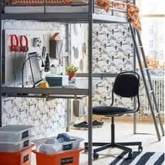 ご相談中＊IKEA  ロフトベッド　2段ベッド　フレームのみ　二段ベッドの画像