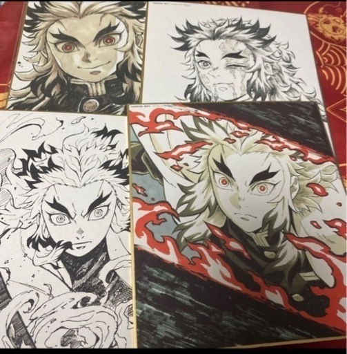 鬼滅の刃　ufotable ダイニング　色紙セット