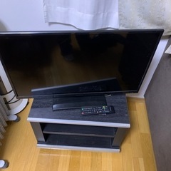 32型テレビとテレビ台本日限りの価格