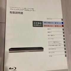 Sony ブルーレイディスク / DVD レコーダー BDZ-ZW1500 破損有 取扱説明書付の画像