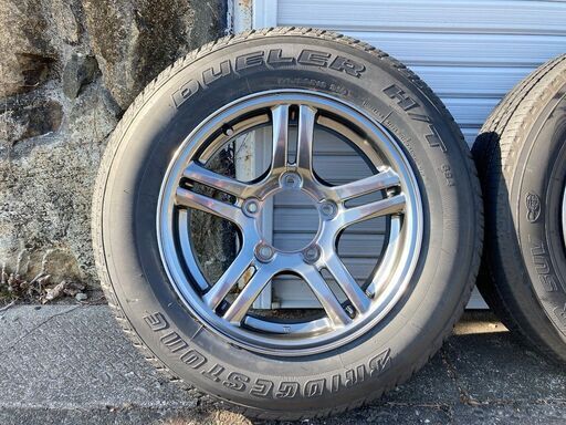 ★スペアに　美品　ジムニーJB23　ランドベンチャー　10型　純正　軽量アルミホイール　1本★