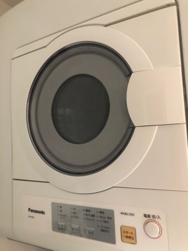 パナソニック乾燥機5キロ 2018年製&パナソニック台