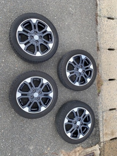 ウェイク ホイール+タイヤ 美品