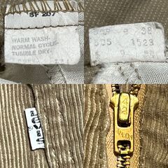 【ヴィンテージ】80s LEVI'S 505-1523 リーバイス コーデュロイの画像