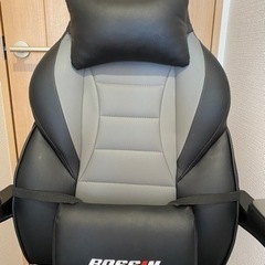 ゲーミングチェア　BOSSIN ブラックの画像