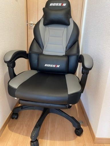 ゲーミングチェア　BOSSIN ブラック