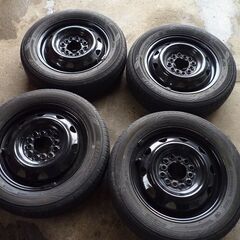 ダンロップエナセーブ　155/65R13　4本　2015年　なん...