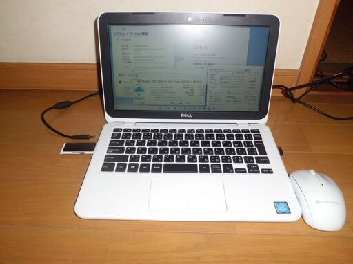 ＜ｵｽｽﾒ美品＞ちっちゃいPCどうですか？win11ﾜｰﾄﾞｴｸｾﾙ2021付 Dell 11.6ｲﾝﾁ