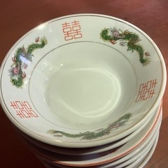 昭和レトロ　ラーメン鉢7点