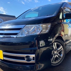 月々1.1万円〜分割払い可❗️車検2年付き！大人気☆ニッサン セレナ ライダークロスシート☆HDDナビ付き☆走行中DVD見れます☆両側スライドドア☆バックカメラ付き☆ドライブレコーダー付きのフル装備☆車内広々三列シート‼️の画像