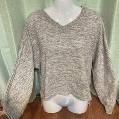 461.persodea グレーの長袖トップス☆