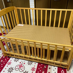 ベビーベッド　レギュラーサイズ　Katojiの画像