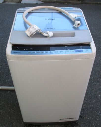 ☆日立 HITACHI BEAT WASH BW-V70C 7.0kg 脱水乾燥機能付全自動電気洗濯機◆2019年製・人気のビートウォッシュ