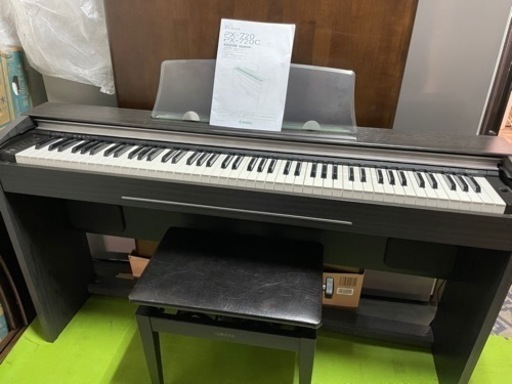 美品です、88鍵盤標準CASIO 電子ピアノ PX-720 配送可能