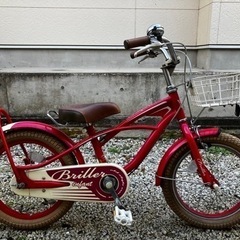 408、幼児自転車16インチレッド