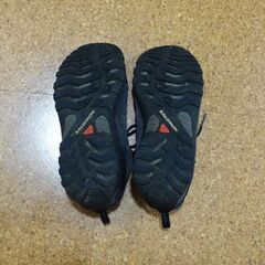 サロモン トレッキングシューズ 防水 GORE-TEX 26.5cm 登山靴 ローカット Salomonの画像