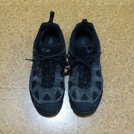 サロモン トレッキングシューズ 防水 GORE-TEX 26.5cm 登山靴 ローカット Salomon