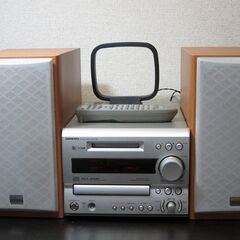 ONKYO☆CD/MD チューナーアンプ FR-X7 + スピー...