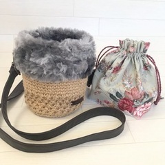 新品 未使用 ショルダー　巾着
