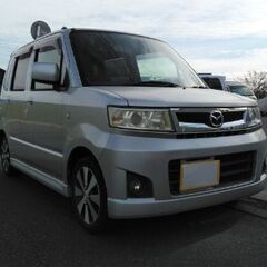 19年式AZワゴン、カスタムスタイルＸ、車検６年7月