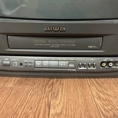 VHS付ブラウン管テレビ VX-T14G9 ジャンクの画像