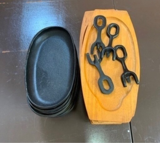 ハンバーグ皿専用セット