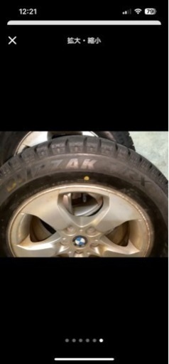 BMW X3 E83  スタッドレス235/55/R17