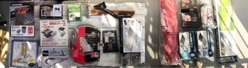全て未使用キャンプ道具新年セール