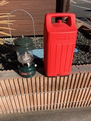 コールマンハードケース付きガソリンランタン(値下げ)