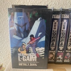 早いもの勝ち！お急ぎ下さい！まもなくレトロショップ行きになりますよ！重戦機エルガイムVHS全巻セット　最終価格‼️の画像