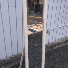 姿見、白色、