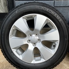 スバル純正ホイールスタッドレス