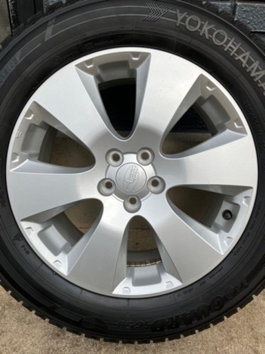 スバル純正ホイールスタッドレス