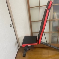 トレーニングベンチ&重りセット！