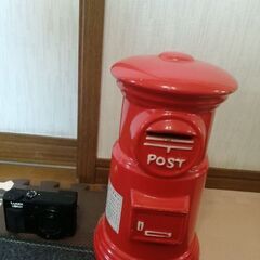 【陶器　レア商品】今は姿を消してしまった懐かしい昔の郵便ポストの...