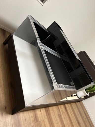 アクリル水槽 1200x600x450上部フィルター付き